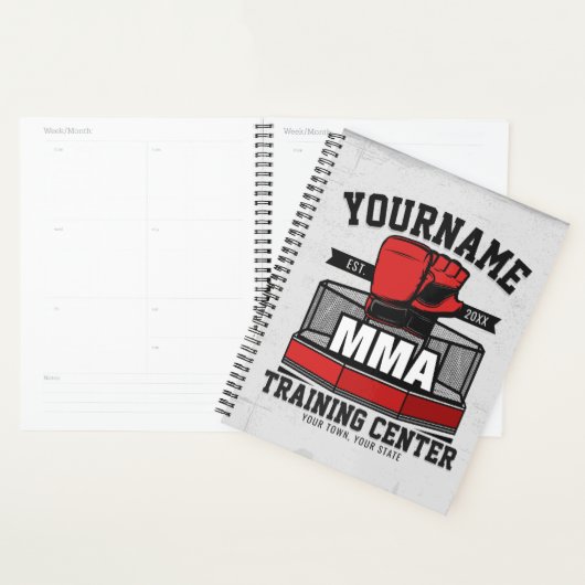 Mixed Martial Arts VOEG NAAM TOE MMA Fight Trainin Planner (Display)