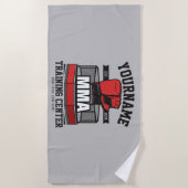 Mixed Martial Arts VOEG NAAM TOE MMA Fight Trainin Strandlaken (Voorkant)