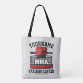 Mixed Martial Arts VOEG NAAM TOE MMA Fight Trainin Tote Bag (Achterkant)