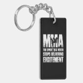 Mixed Martial Arts voor MMA vechter kooi vechter Sleutelhanger (Voorkant Links)