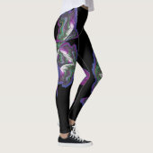 Mixed Media Abstracte kunst Leggings (Rechts)