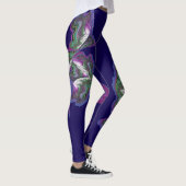 Mixed Media Abstracte kunst Leggings (Rechts)
