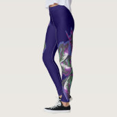 Mixed Media Abstracte kunst Leggings (Links)