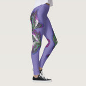 Mixed Media Abstracte kunst Leggings (Rechts)