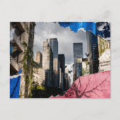 Mixed media Architecture Collage Briefkaart (Voorkant)