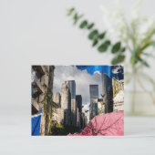 Mixed media Architectuur Collage Briefkaart (Staand voorkant)