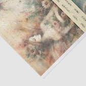 Mixed Media Artiest  Fairy Art Junk Journal Tissuepapier (Detail)