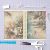 Mixed Media Artiest  Fairy Art Junk Journal Tissuepapier (Craft)