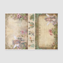 Mixed Media Artiest Junk Journal Fairy Collage