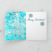 Mixed Media Cat Print Kerst Kaart AP414A1 (Binnen)