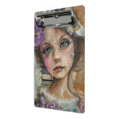 Mixed Media Collage Portret Kunst (1) Mini Klembord (Angled2)