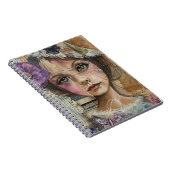 Mixed Media Collage Portret Kunst (1) Notitieboek (Rechterzijde)