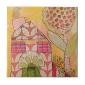 Mixed Media House Tegeltje (Voorkant)