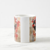 Mixed media Japans geisha koffie mok (Center)