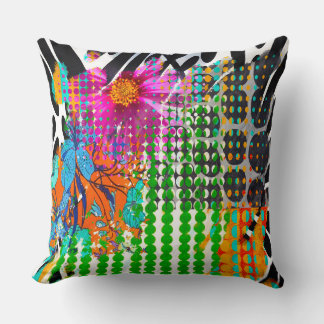 MIXED MEDIA PILLOW KUSSEN