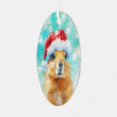 Mixed Media Prairie Dog Print Ornament AP454C1 (Voorkant links)
