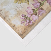 Mixed Media Style Scrapbook Bloemen Achtergrond D Tissuepapier (Detail)