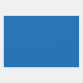 Mixed media waterverf blauw abstract artistiek inpakpapier vel (Voorkant 3)