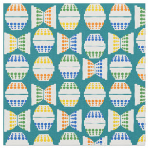  mixen Bowls met poka Dots gepatterd Stof