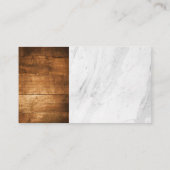 Mixer | Achtergrond hout Visitekaartje (Achterkant)