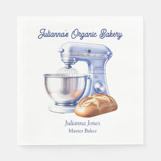 Mixer Bread Bakery Pastry Chef  Servet (Voorkant)