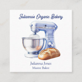 Mixer Bread Bakery Pastry Chef  Vierkante Visitekaartje