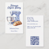 Mixer Bread Bakery Pastry Chef  Visitekaartje (Voorkant / Achterkant)