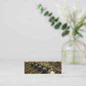 Mixer Desk bladwijzer visitekaartje (Staand voorkant)