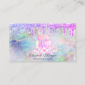 Mixer Flowers Glitter Drift Opal Bakery Visitekaartje (Voorkant)