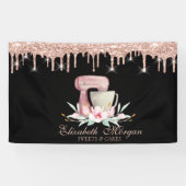 Mixer Flowers Roos Gold Drivers Bakery Black Spandoek (Horizontaal)