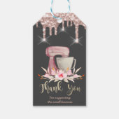 Mixer Flowers Roos Gold Drivers Bakery Cadeaulabel (Voorkant)