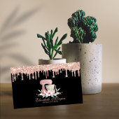 Mixer Flowers Roos Gold Drivers zwart, jouw Logo Visitekaartje