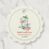 mixer 'gebakken met liefde' Vakbakkers Bedankjes Labels (Voorkant)