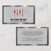 Mixer | Geluidstechnicus Producent | Muzikant Visitekaartje (Voorkant / Achterkant)