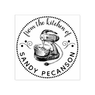  mixer gepersonaliseerd uit de keuken van rubberstempel