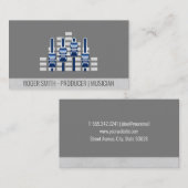 Mixer | Muzikant | Geluidstechnicus Producent | DJ Visitekaartje (Voorkant / Achterkant)