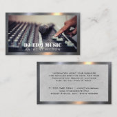 mixer | Producent geluidstechnicus | Muziek Visitekaartje (Voorkant / Achterkant)