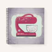  mixer voor persoonlijk kookboek recept notebook notitieboek (Voorkant)