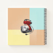 mixer voor persoonlijk kookboek recept notebook notitieboek (Achterkant)