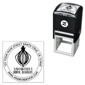 Mixers voor cake en gebak thuis bakken zelfinktende stempel (In situ)