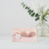 Mixerventilator, Confetti, penseelstreekkoken Visitekaartje (Staand voorkant)