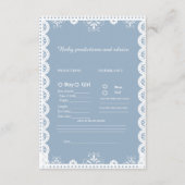 Mixican baby prediction Baby shower game Kaart (Voorkant)