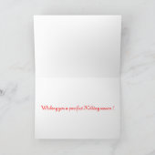 Mixie Feestdagen Kaart (Binnen)