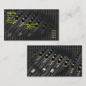 Mixing Desk Visitekaartje (Voorkant / Achterkant)