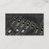 Mixing Desk Visitekaartje (Achterkant)