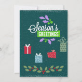 Mixing, Mingling en Merry Drink partij Kaart (Achterkant)