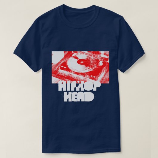 MixMaster DJ HipHopHead T-shirt (Design voorkant)