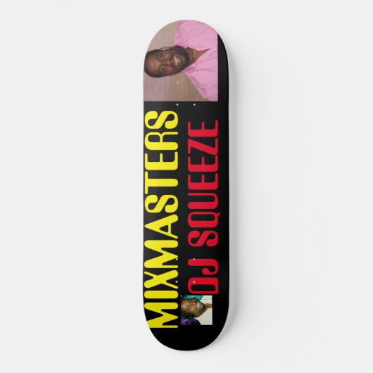 MIXMASTER DJ SQUEEZE SKATEBOARDS / JMT NEDERLAND (Voorkant)