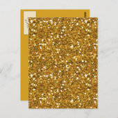 MIXMATCH ROYAL GOLDEN GOLDEN WHITE GLITTER BACKGRO BRIEFKAART (Voorkant / Achterkant)
