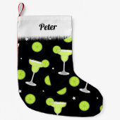 Mixologe Margarita Cocktail Kleine Kerstsok (Voorkant)